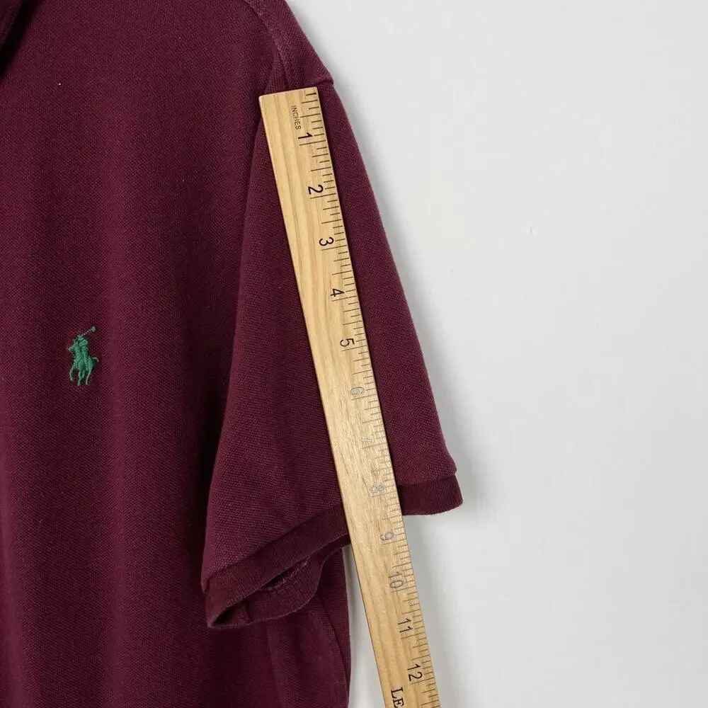 Polo Ralph Lauren Custom Slim Fit Collared Casual Polo Shirt Mens Size‎ XL Golf